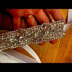 Rhinestone belt